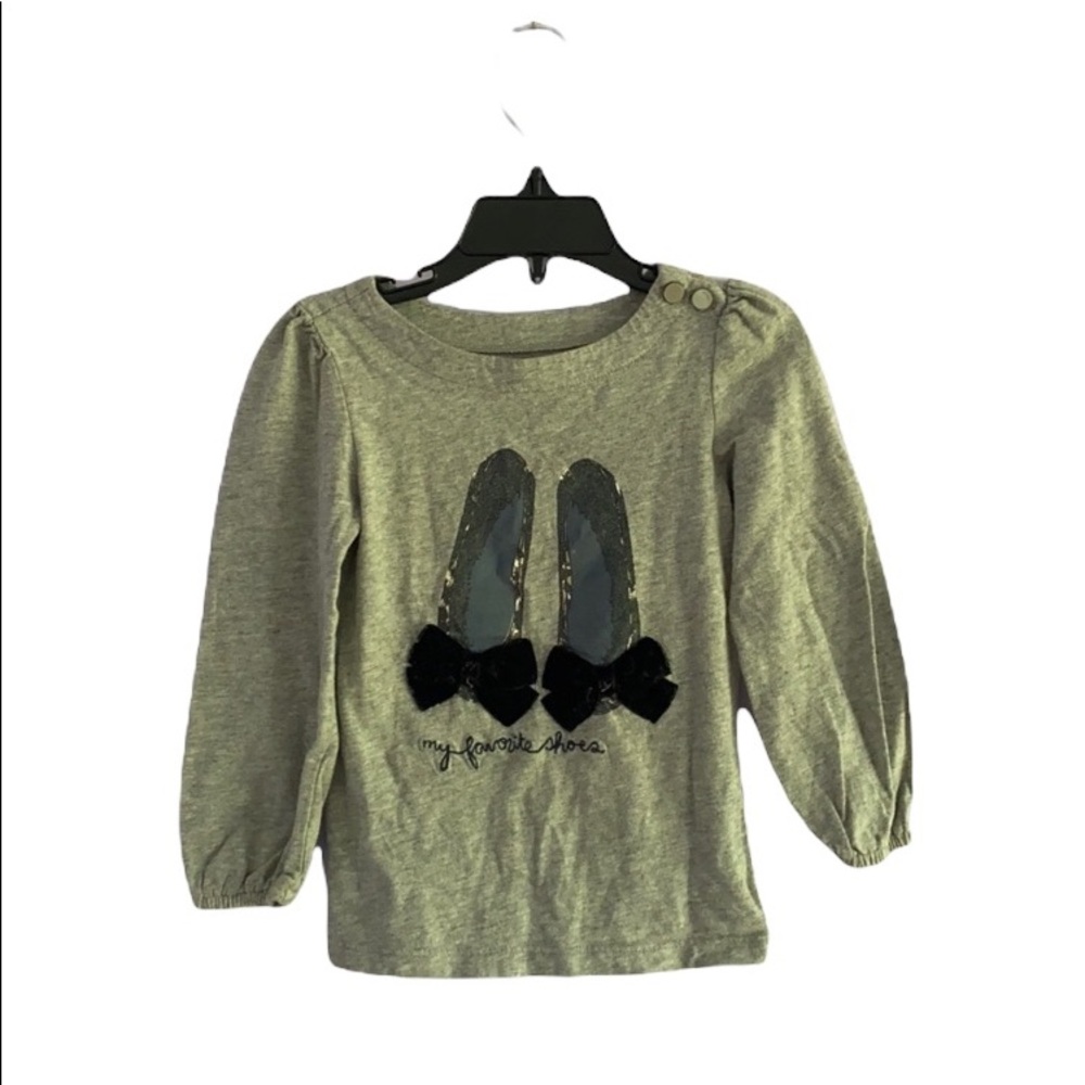 Baby Gap Gray Long Sleeve Shirt